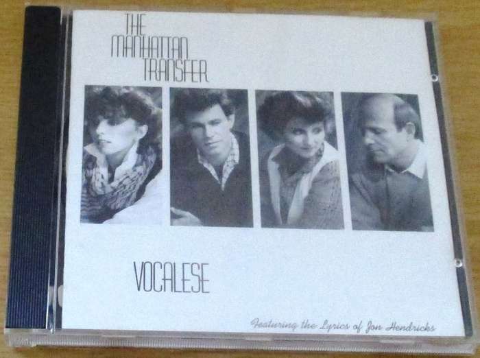 THE MANHATTEN TRANSFER Vocalese CD [Shelf G x 24]
