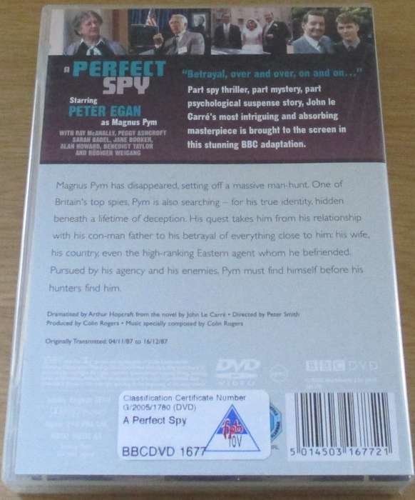 A PERFECT SPY Peter Egan BBC 3xDVD BOX SET [DVD BOX 1]