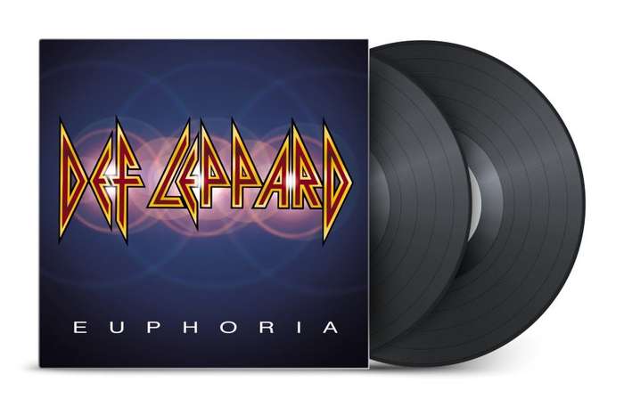 DEF LEPPARD Euphoria 2022 European Pressing 2xLP VINYL RECORD