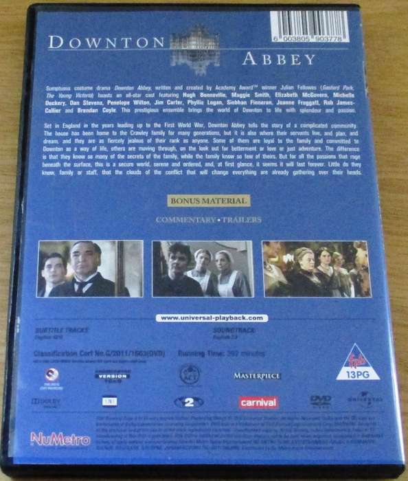 DOWNTON ABBEY Series One  [BBOX 1]