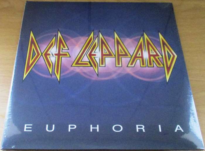 DEF LEPPARD Euphoria 2022 European Pressing 2xLP VINYL RECORD