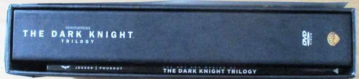 THE DARK KNIGHT Trilogy 3 Film 6xDVD BOX SET with thick booklet [SHELF D1]