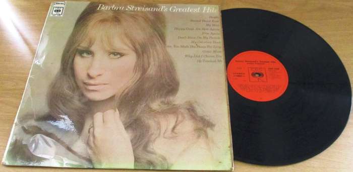 BARBRA STREISAND Greatest Hits VINYL LP RECORD