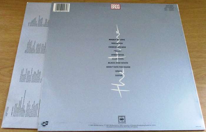 BROS Time South African Pressing [ASF3300] VINYL RECORD
