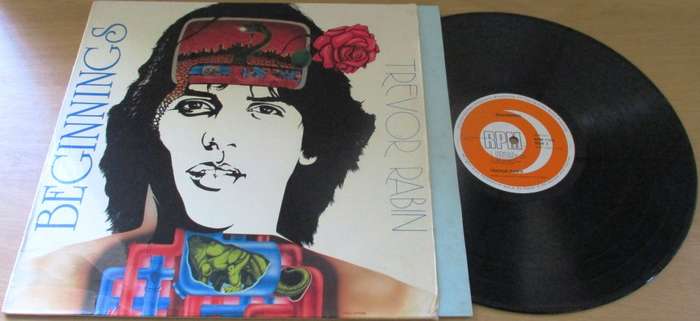 TREVOR RABIN Beginnings South African Pressing VINYL LP RECORD