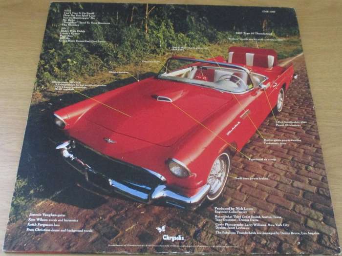 THE FABULOUS THUNDERBIRDS T-Bird Rhythm IMPORT Pressing VINYL LP RECORD