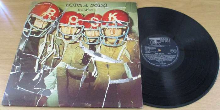THE WHO Odds and Sods IMPORT LP VINYL RECORD