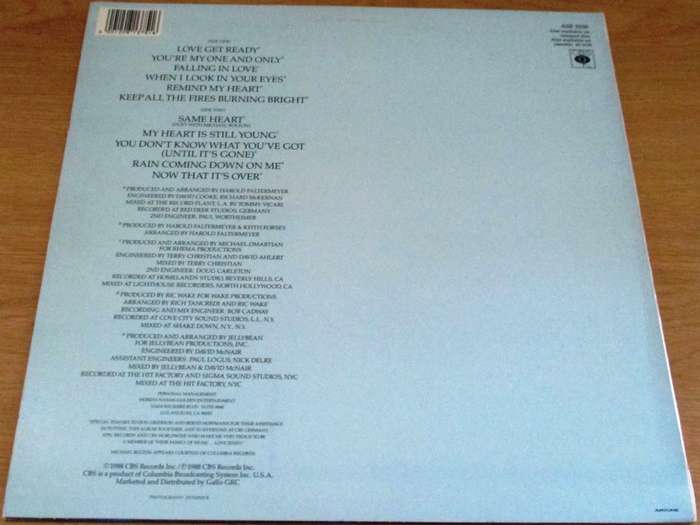 JENNIFER RUSH Passion South African Pressing VINYL LP RECORD