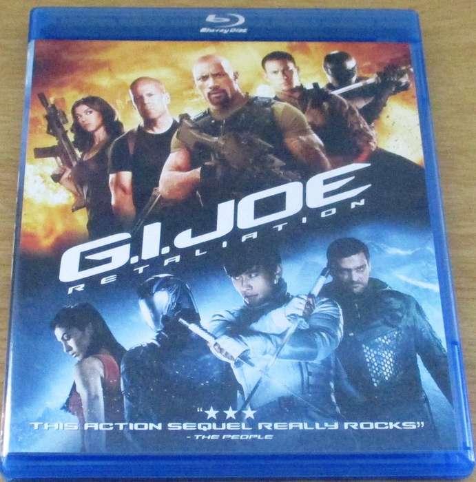 G.I. JOE Retaliation BLU RAY [BLU RAY SHELF]