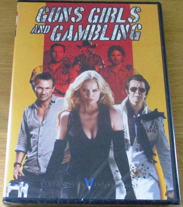 CULT FILM: GUNS GIRLS and GAMBLING DVD [NEW BB DVD SHELF]