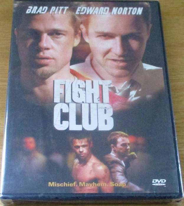 CULT FILM: FIGHT CLUB DVD [Brad Pitt Edward Norton NEW BB DVD SHELF]