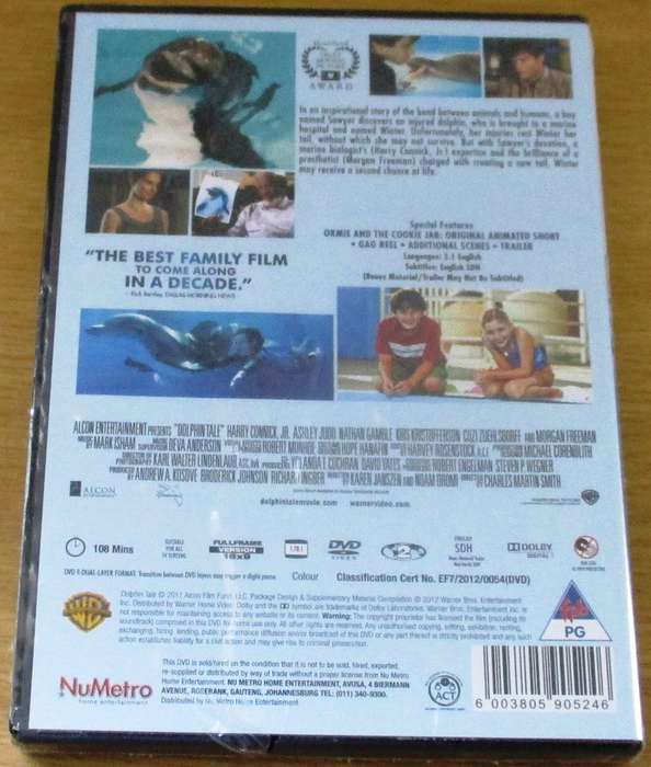 DOLPHIN TALE Harry Connick Jr Asley Judd [NEW BB DVD SHELF]
