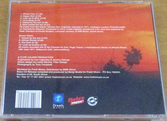 HAWK African Day CD [msr]