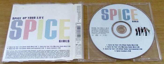 SPICE GIRLS Spice up your Life South African CD Single [SHELF BB CD SINGLES]