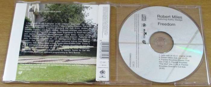 ROBERT MILES Freedom CD Single [SHELF BB CD SINGLES]
