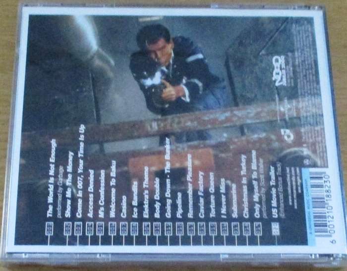 SOUNDTRACK: THE WORLD IS NOT ENOUGH CD [Shelf V Box 6]