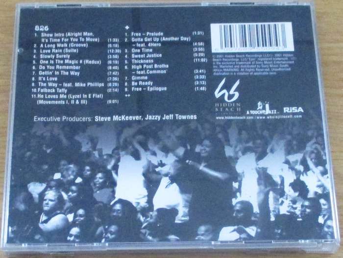 JILL SCOTT Experience: Jill Scott 826+ [Shelf G Box 12]