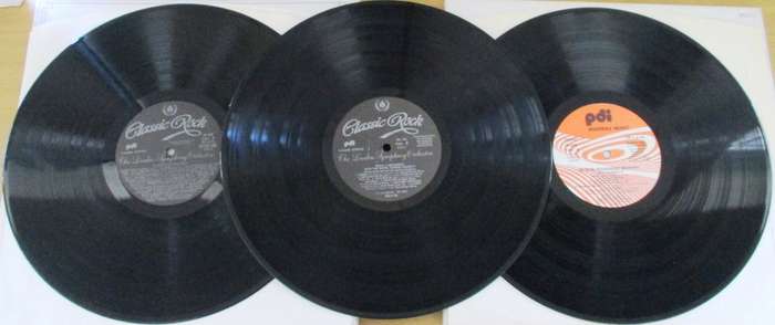 BEST OF CLASSIC ROCK The London Symphony Orchestra 3xLP VINYL RECORD