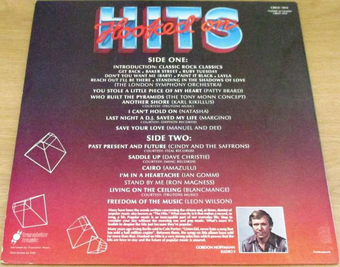 HOOKED ON HITS VOL. 1  LP VINYL RECORD