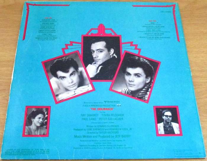 THE IDOLMAKER O.S.T. LP VINYL RECORD