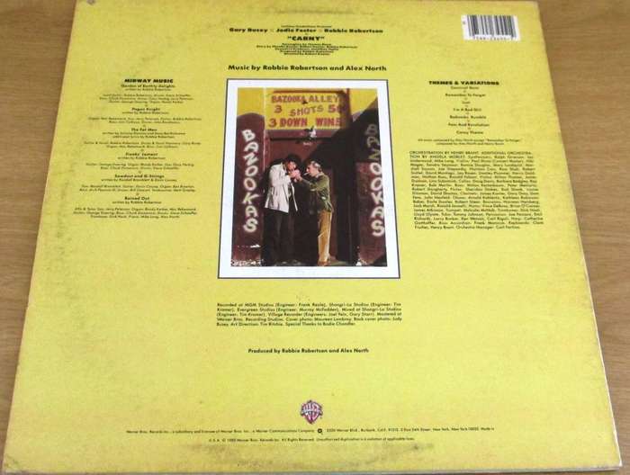 CARNY O.S.T. LP VINYL RECORD
