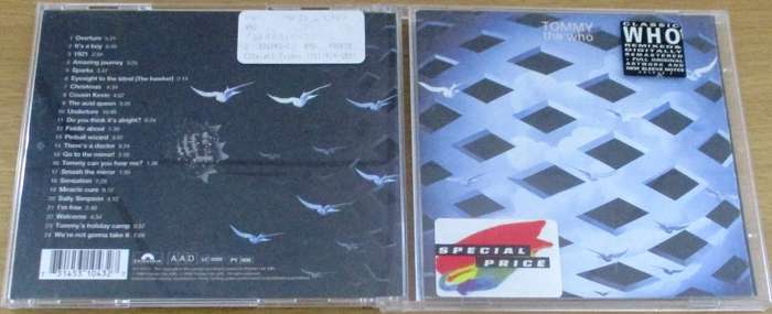THE WHO Tommy CD