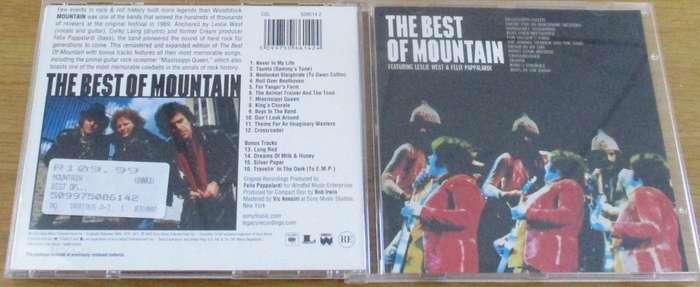 MOUNTAIN Best of Mountain CD