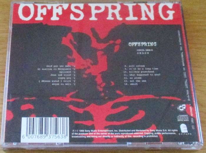 OFFSPRING Smash CD [msr]