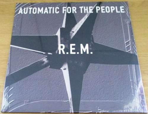 R.E.M. Automatic For The People Remastered European Pressing VINYL RECORD