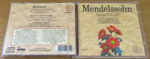 MENDELSSOHN Violin Concertos in E Minor CD  [Classical Box 2]