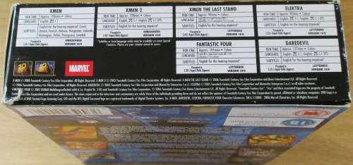 MARVEL HEROES 6xDVD Film BOX SET  DVD