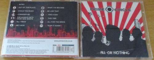 PRIME CIRCLE  All or Nothing CD [msr]