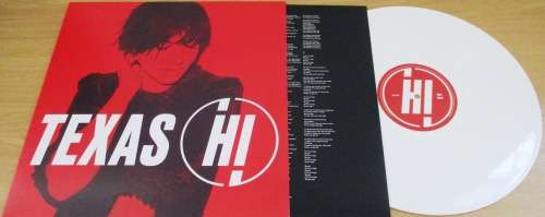 TEXAS Hi European Pressing 2021 WHITE VINYL LP RECORD