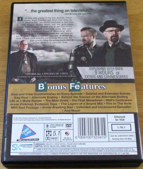 BREAKING BAD The Final Season [BOX SET SHELF]