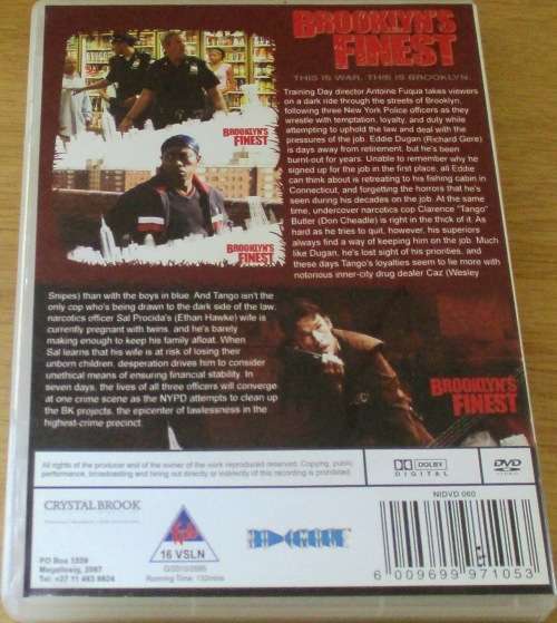 CULT FILM: BROOKLYN`S FINEST Richard Gere  [DVD BOX 6]
