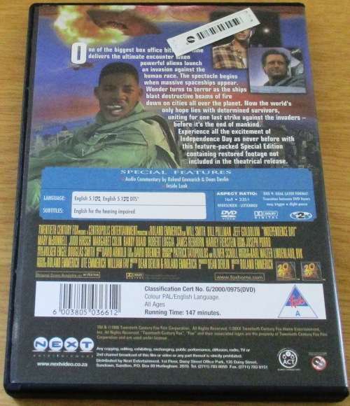 CULT FILM: INDEPENDENCE DAY  [DVD BOX 8]