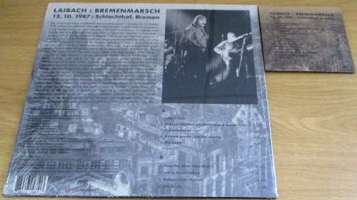 LAIBACH Bremenmarsch (Live At Schlachthof 12. 10. 1987) CD+LP VINYL Record