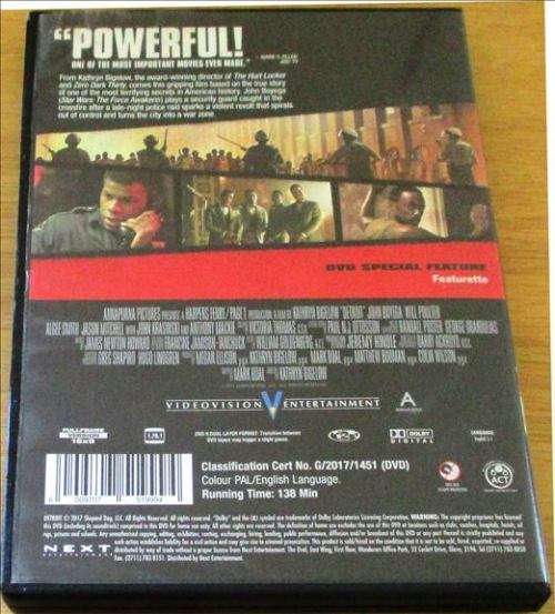 CULT FILM: DETROIT [DVD BOX 4]