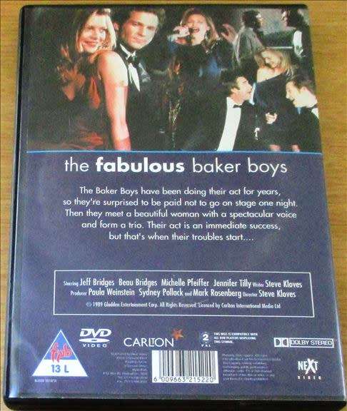 CULT FILM: THE FABULOUS BAKER BOYS Michelle Pfieffer [DVD BOX 4]