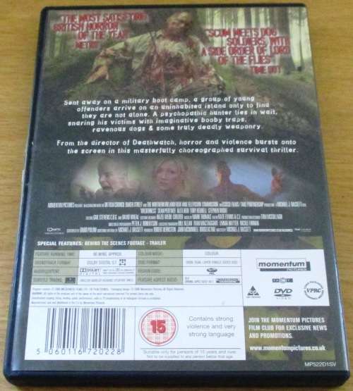 CULT FILM: WILDERNESS DVD [BOX H1]