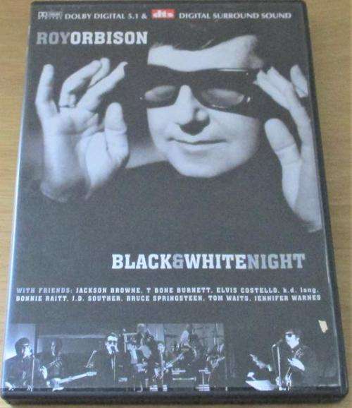 ROY ORBISON Black and White Night DVD