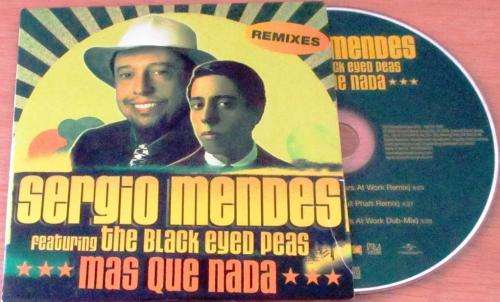 SERGIO MENDES Featuring The Black Eyes Peas Mas Que Nada [CD SINGLE BOX]