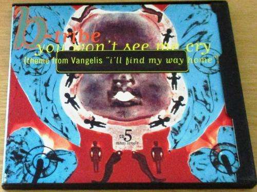 B-TRIBE You Won`t See Me Cry [theme from VANGELIS `I`ll Find my Way Home` [CD SINGLE BOX]