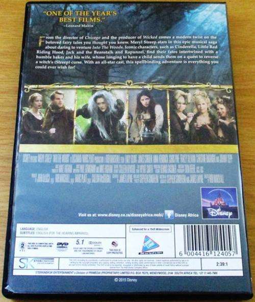 CULT FILM: INTO THE WOODS Johnny Depp [DVD Box 14]