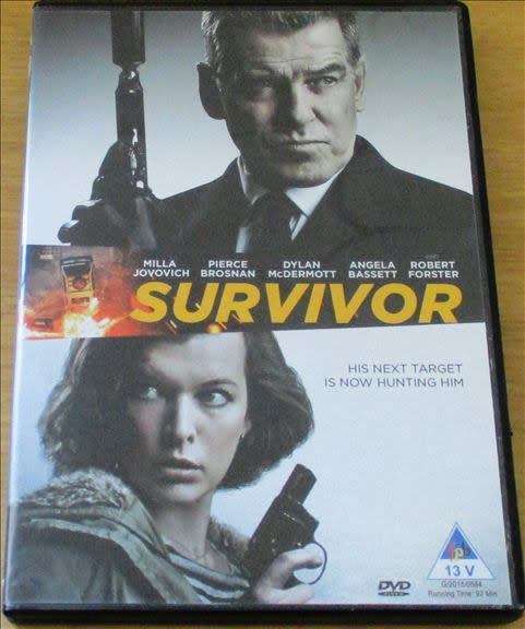 CULT FILM: SURVIVOR Mila Jovovich Pierce Brosman  [DVD Box 12]