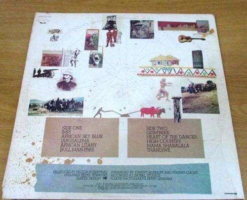 JULUKA African Litany LP VINYL RECORD