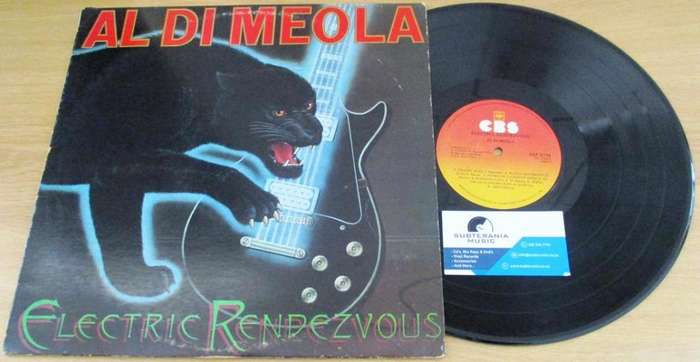 AL DI MEOLA Electric Rendezvous LP VINYL RECORD