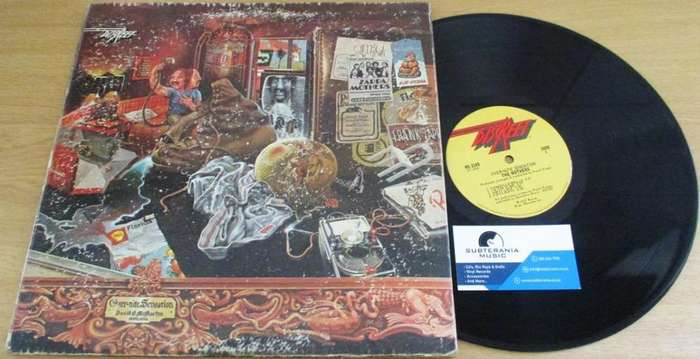 FRANK ZAPPA  Overnite Sensation LP VINYL RECORD