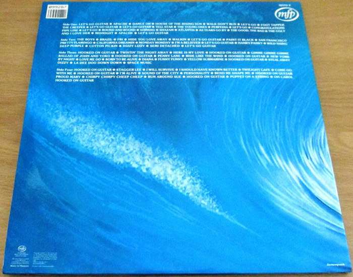 HOOKED ON GUITAR Starblast 2xLP Transparent VINYL RECORD