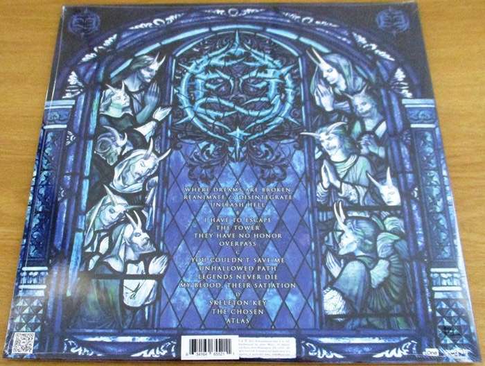 ENTERPRISE EARTH The Chosen Ghostly Cobalt & Emerald Coloured VINYL Record